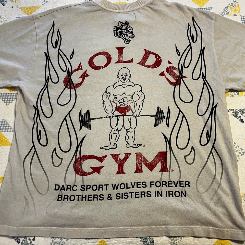 XXL Darc Sport x Gold’s Gym tee
